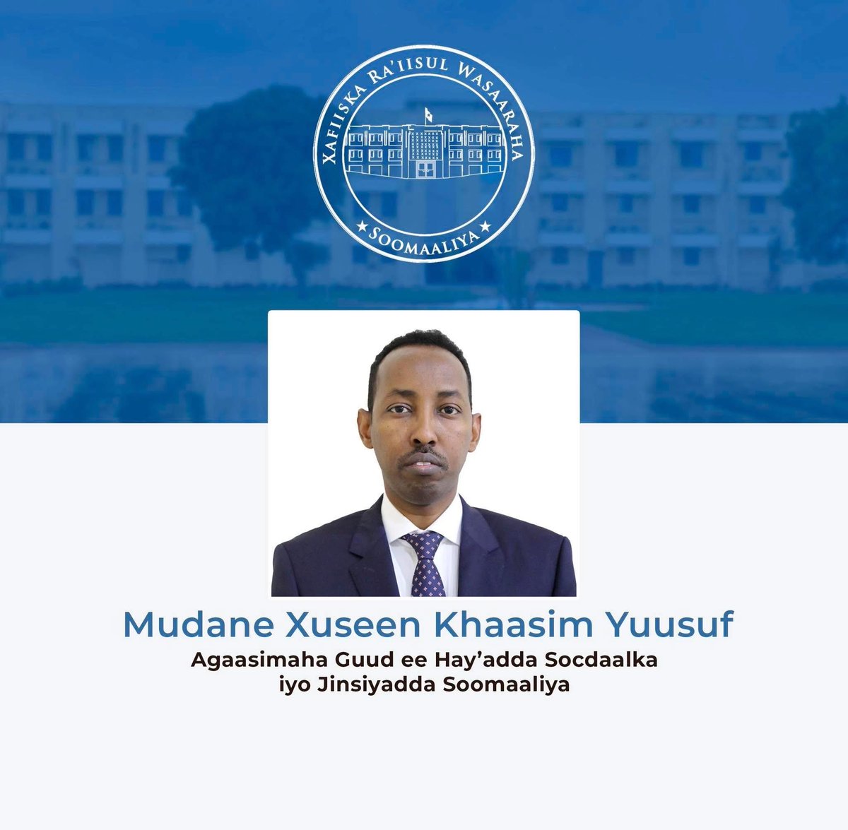 Hon Said Mohamed Mohamuud tweet media