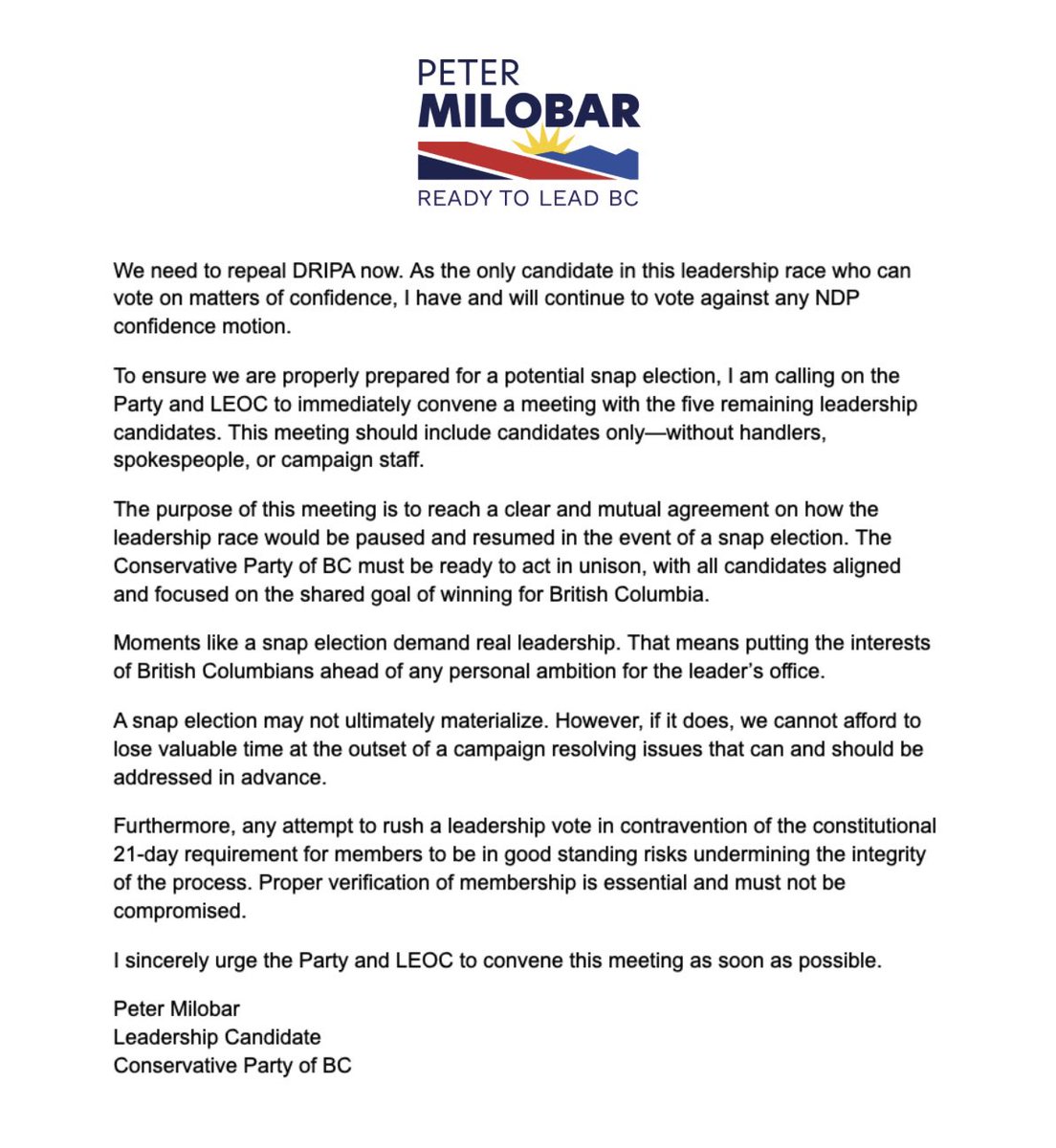 Peter Milobar tweet media