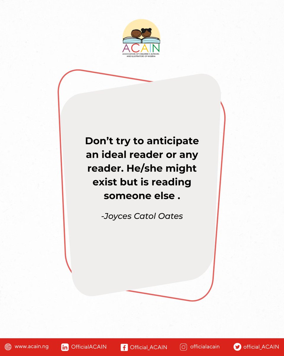 official_acain's tweet image. Quit imaginations.
Get to work, and someday, the ideal reader will be reading you!

Cheers 🥂 to the new week.

#childrenbookauthors #childrenbook #books #illustrator #childrenbookillustration