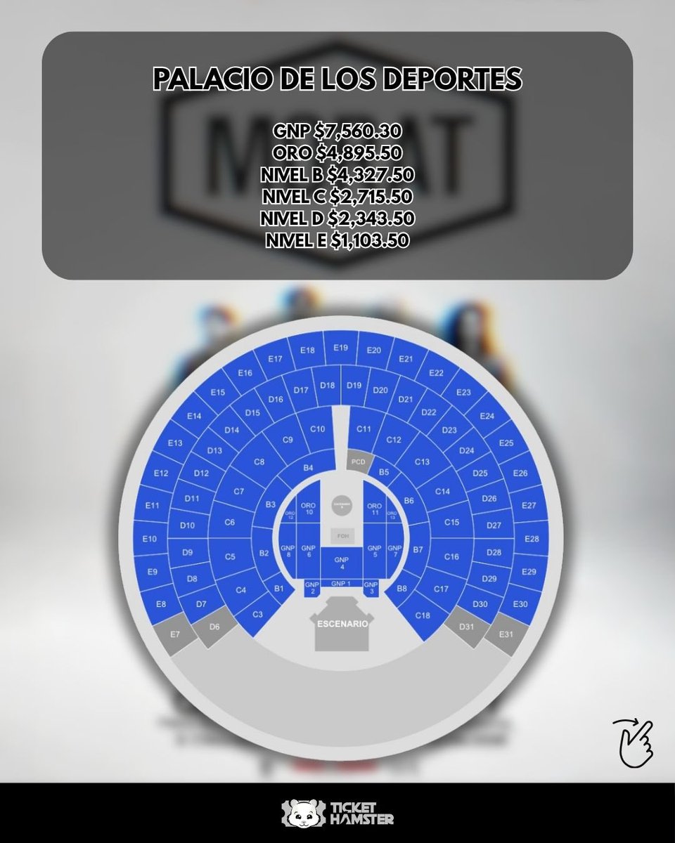 ticketelhamster's tweet image. 🚨Precios CON CARGOS de Morat en CDMX y GDL… Monterrey pendiente. 

*Estos son precios base, pueden cambiar en determinadas filas o asientos. 

#morat #viral #trending