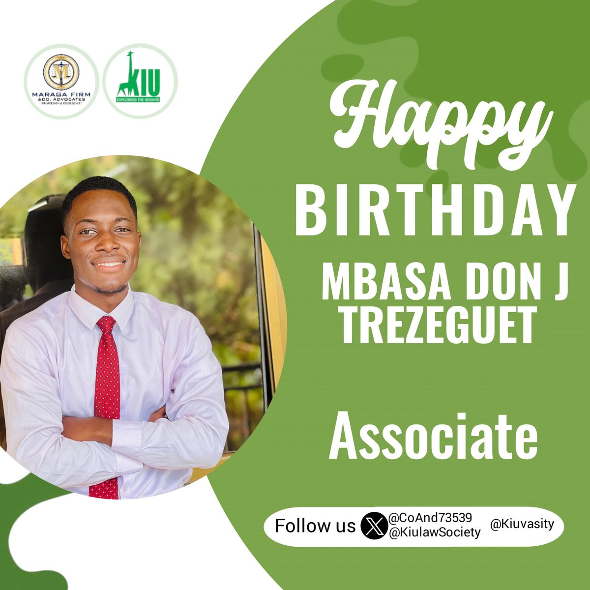 CoAnd73539's tweet photo. Celebrating each other is winning together. Today, Maraga Firm cuts cake with @MrTrezy. He is such a selfless and committed associate towards advocacy. When we speak about Trezeguet, we mean brilliance. Happiest birthday associate.🥂🥂🥂 @DearYoungLawyer @KiulawSociety @dkmaraga https://t.co/LGoQlpYiQA