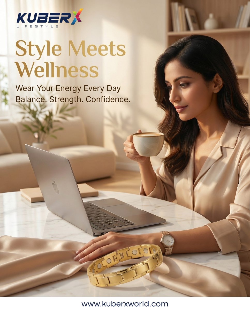 kuberxofficial's tweet image. Style that speaks. Wellness that empowers. ✨
Elevate your everyday look with KuberX Lifestyle—where fashion meets balance, strength &amp;amp; confidence. 💫

#KuberXLifestyle #WellnessJewelry #EnergyBracelet #StyleAndWellness #HealthyLiving
