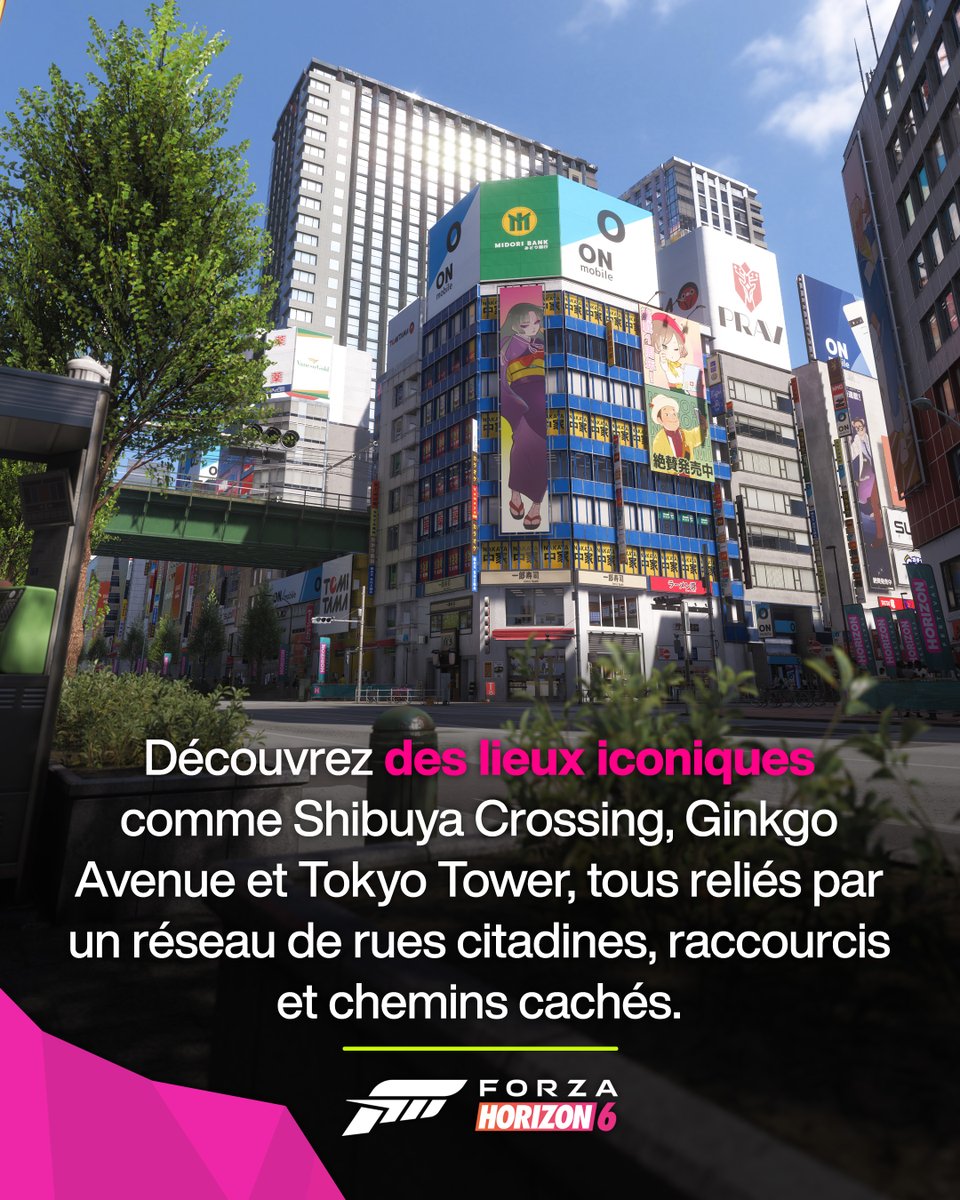 ForzaHorizonFR's tweet photo. Préparez-vous à explorer Tokyo de fond en comble! 🗼 #ForzaHorizon6 https://t.co/VhrKGjZSla