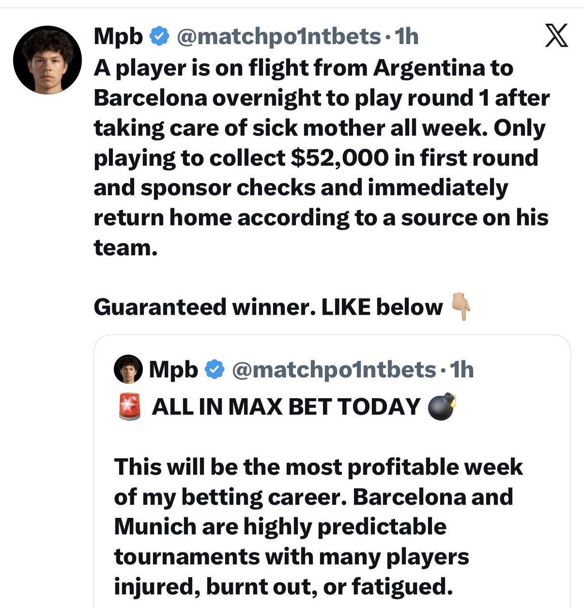 🏆 Money On Tennis 🏆 tweet media