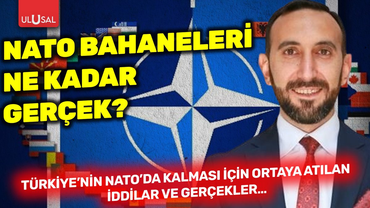 ulusalkanal's tweet photo. 🔴NATO bahaneleri ne kadar gerçek? Türkiye’nin NATO’da olması için ortaya atılan iddialar ve gerçekler
🎙️@tevfikkadan
🔗https://t.co/HHgcKUeOyy https://t.co/IYaATUJjzL