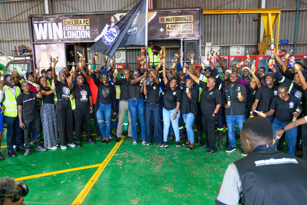 882SanyuFM's tweet photo. Daily airtime, weekly motorbikes, and a chance to watch Chelsea FC at Stamford Bridge await you!
Grab your Predator and enter now.
#PredatorEnergyUganda #WinWithPredator #RuleYourKingdom https://t.co/fYqyJV2zZO