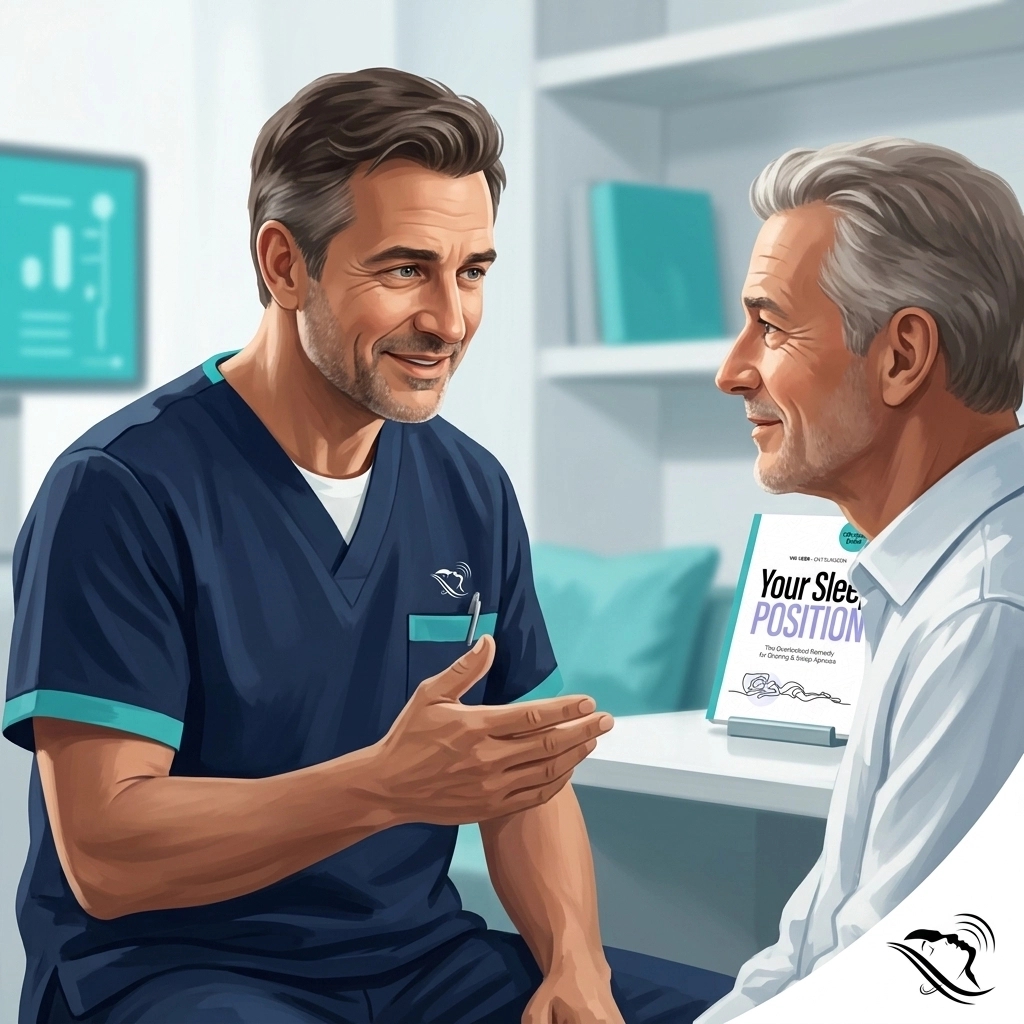 VikVeerENT's tweet image. If you’ve been told 'nothing can be done' for your snoring or apnoea because you can't tolerate CPAP, don't give up. Positional therapy works for millions. Read my 120-page ebook 'Your Sleep Position'. 🛌💪 #NeverGiveUp #SleepSolutions #ENTSurgeon