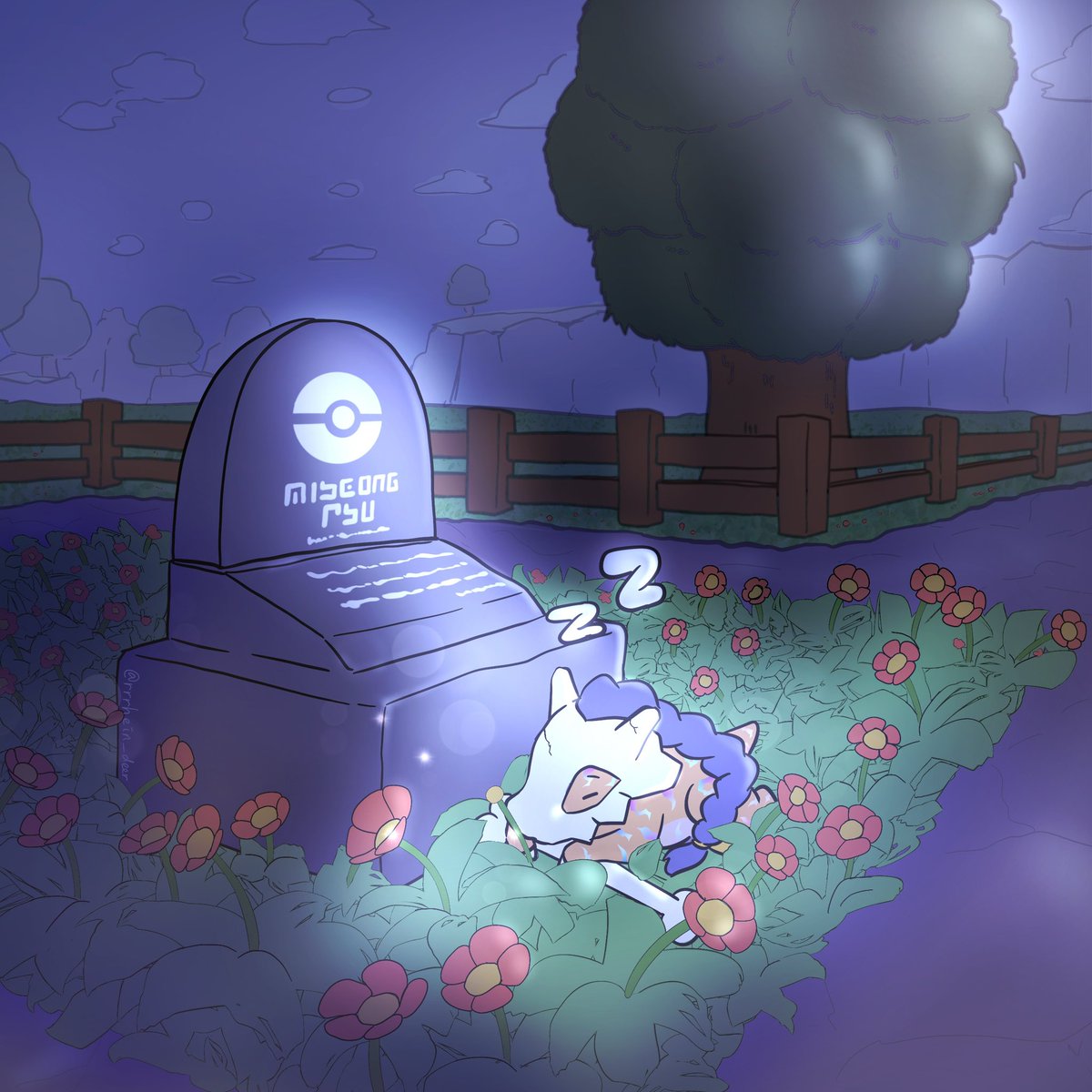 rrrhein_deer's tweet image. Cubone Rumi coz… yk… their mo-… #kpdh