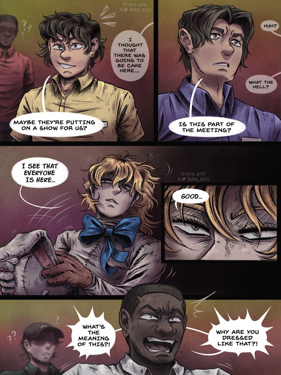 FNAF: SPIRIT AU Comic (Official Fan Comic) tweet media