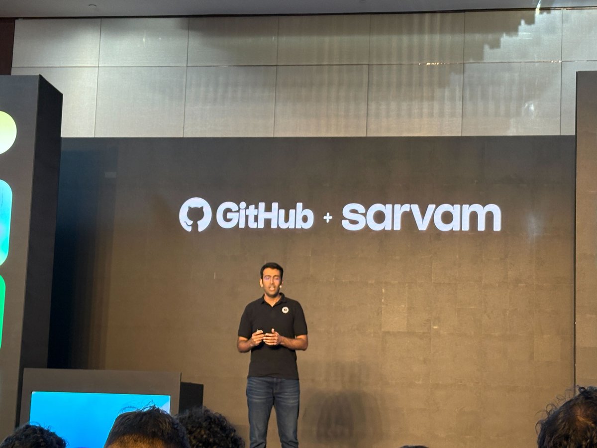 At GitHub Constellation, the Sarvam engineering team shared their journey scaling large language models from early pre-training to post-training a 105B Mixture-of-Experts model.

In the session, they covered key challenges across large-scale pretraining, reinforcement learning,
