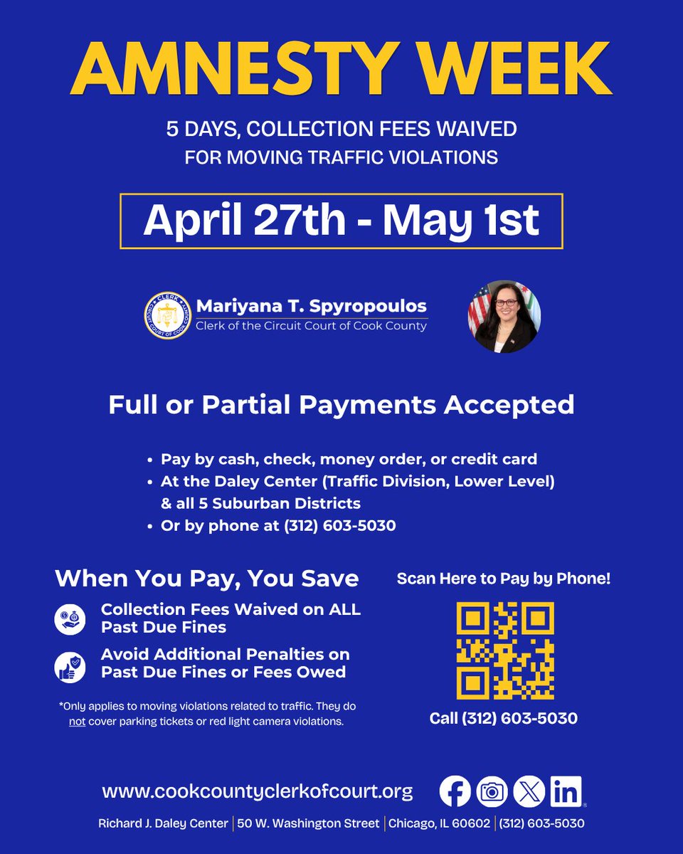 Clerk of the Circuit Court Mariyana T. Spyropoulos tweet media