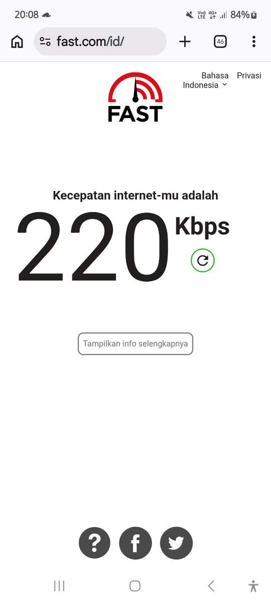 abuara's tweet photo. Neh kecepat internet lo di Kedaung, Cinangka, Sawangan @Telkomsel , jangan cuma bisa jualan pulsa mahal aja, sinyal n pelayanan ancuuurrr.. https://t.co/0E6ZXSUY7a