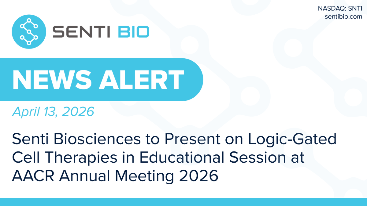 Senti Biosciences tweet media