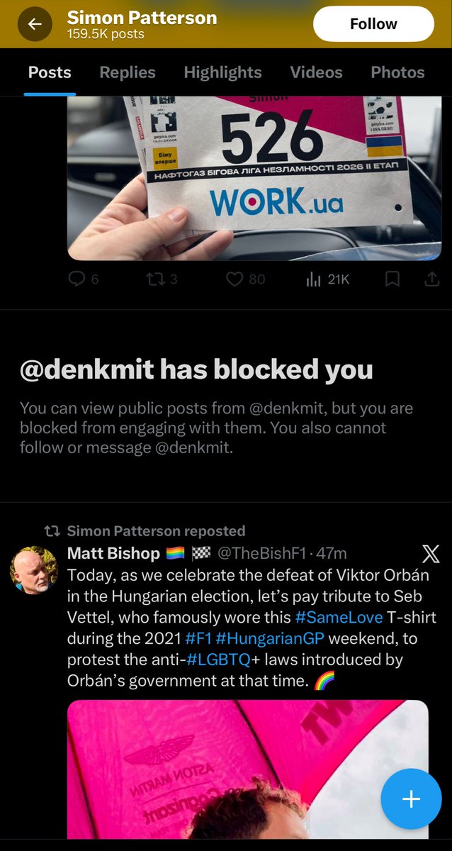 Got blocked for saying this. Lol