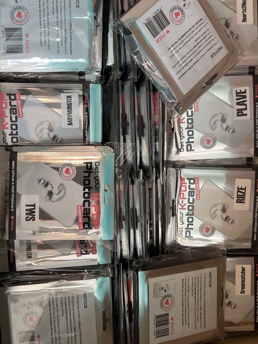 vibeseoul_kpop's tweet image. Letzte Woche große Lieferung von Pocamarket eingetroffen 🔥
Ab sofort direkt bei VIBE SEOUL erhältlich!

📍zeil 68, FFM

#Pocamarket #Photocard #Kpop #VIBESEOUL