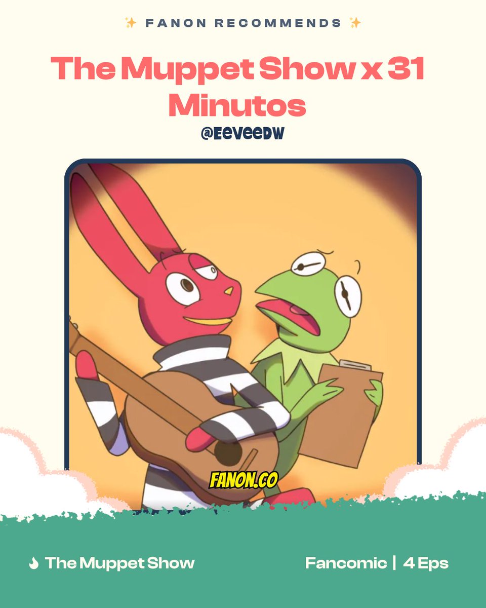 this_is_fanon's tweet image. Just finished reading The Muppet Show x 31 Minutos by @EeveeDWhite on Fanon, and wow—this one’s a masterpiece! Don’t miss out! 🚀📖

#kermitthefrog #bodoque #juancarlosbodoque #crossover #comedy #muppets #puppets #spanish #english #scooter #fozziebear #TulioTriviño