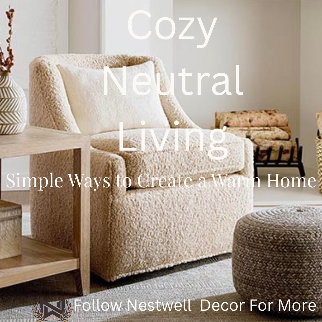 NestwellDecor's tweet image. Create a calm and inviting space with soft textures, warm wood tones, and neutral layers. This cozy corner shows how simplicity and comfort can come together beautifully.
#neutraldecor #cozyhome #livingroominspo #homestyling #warminteriors
nestwelldecor.com