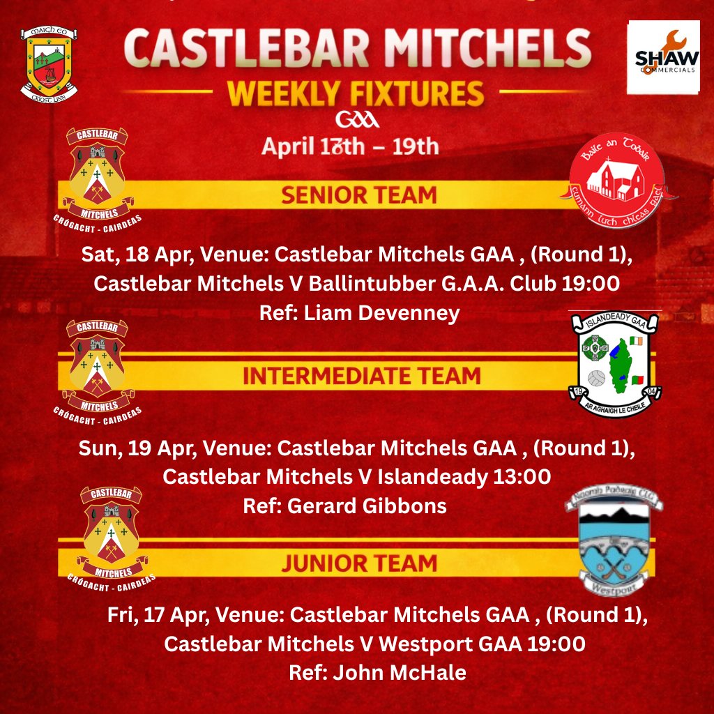 Castlebar Mitchels GAA tweet media
