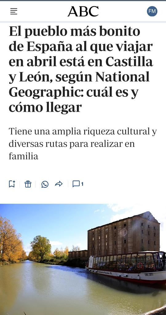 tamaricense's tweet photo. Tamariz de Campos, en la imagen de la noticia. https://t.co/EhFArVZFpK