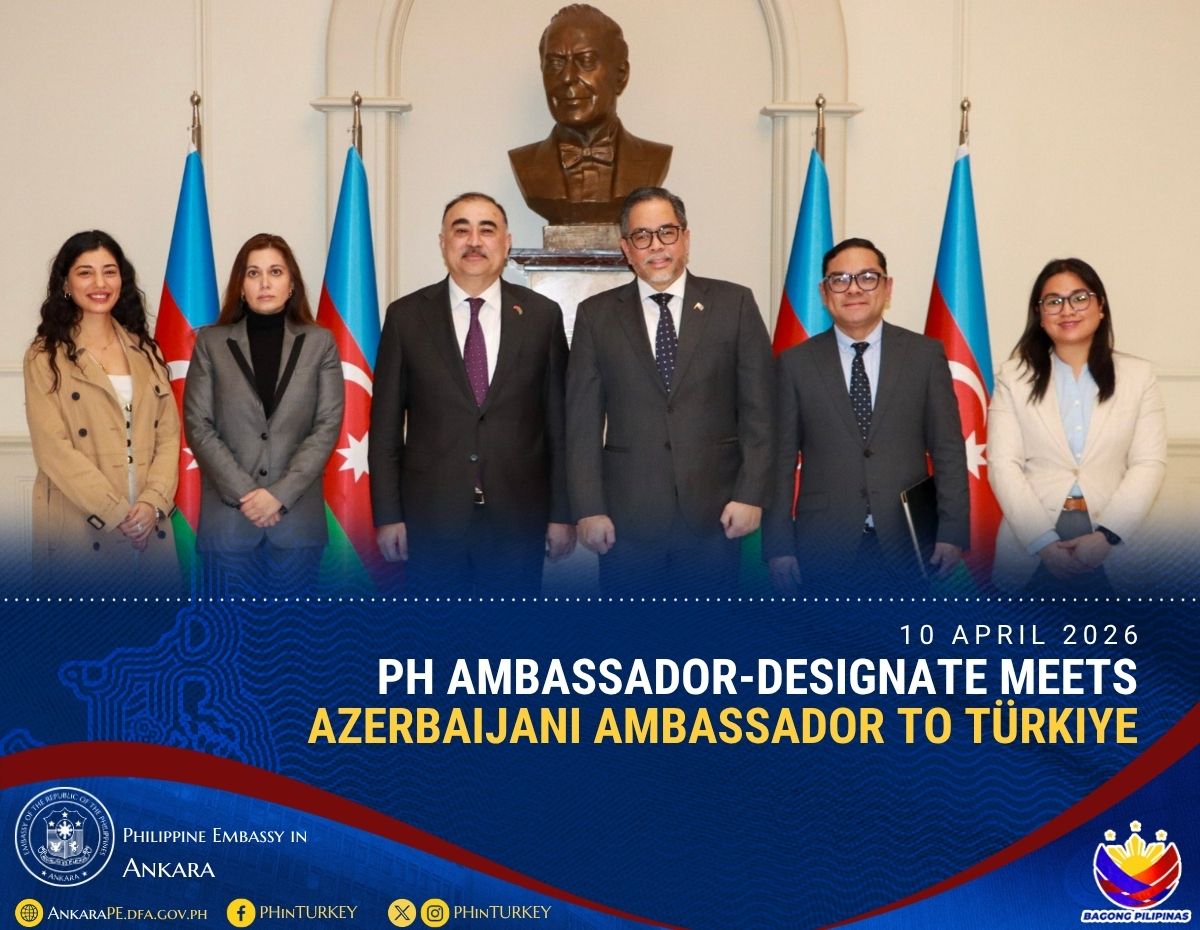 Philippine Embassy in Türkiye tweet media