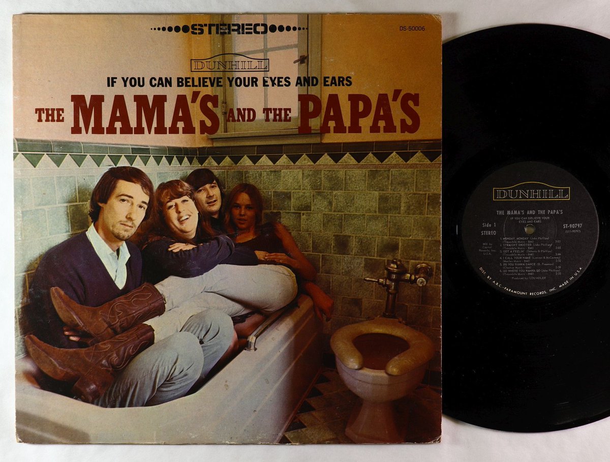 LPEnthusiasts's tweet image. Mama's &amp;amp; The Papa's - If You Can Believe LP - Dunhill Toilet Cover 1st Press VG+

Ends Mon 13th Apr @ 4:13pm

ebay.co.uk/itm/2061879461…

#ad #vinyl #recordcollection #vinylrecords