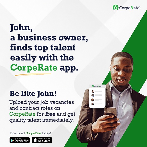 Be like Mr John

Send us a DM to get quality leads for your job vacancies