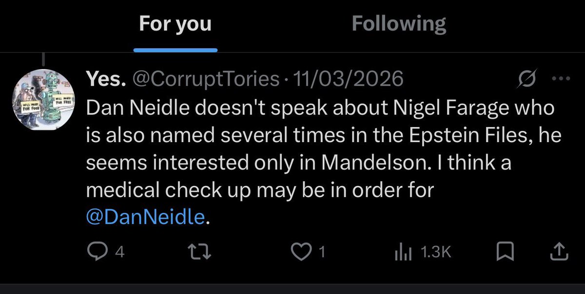 I’ve gone out of my way in the past to defend Mr Farage from unsubstantiated accusations of tax avoidance. (And got slated for it from certain quarters.)

I’d expect to be treated fairly in return.