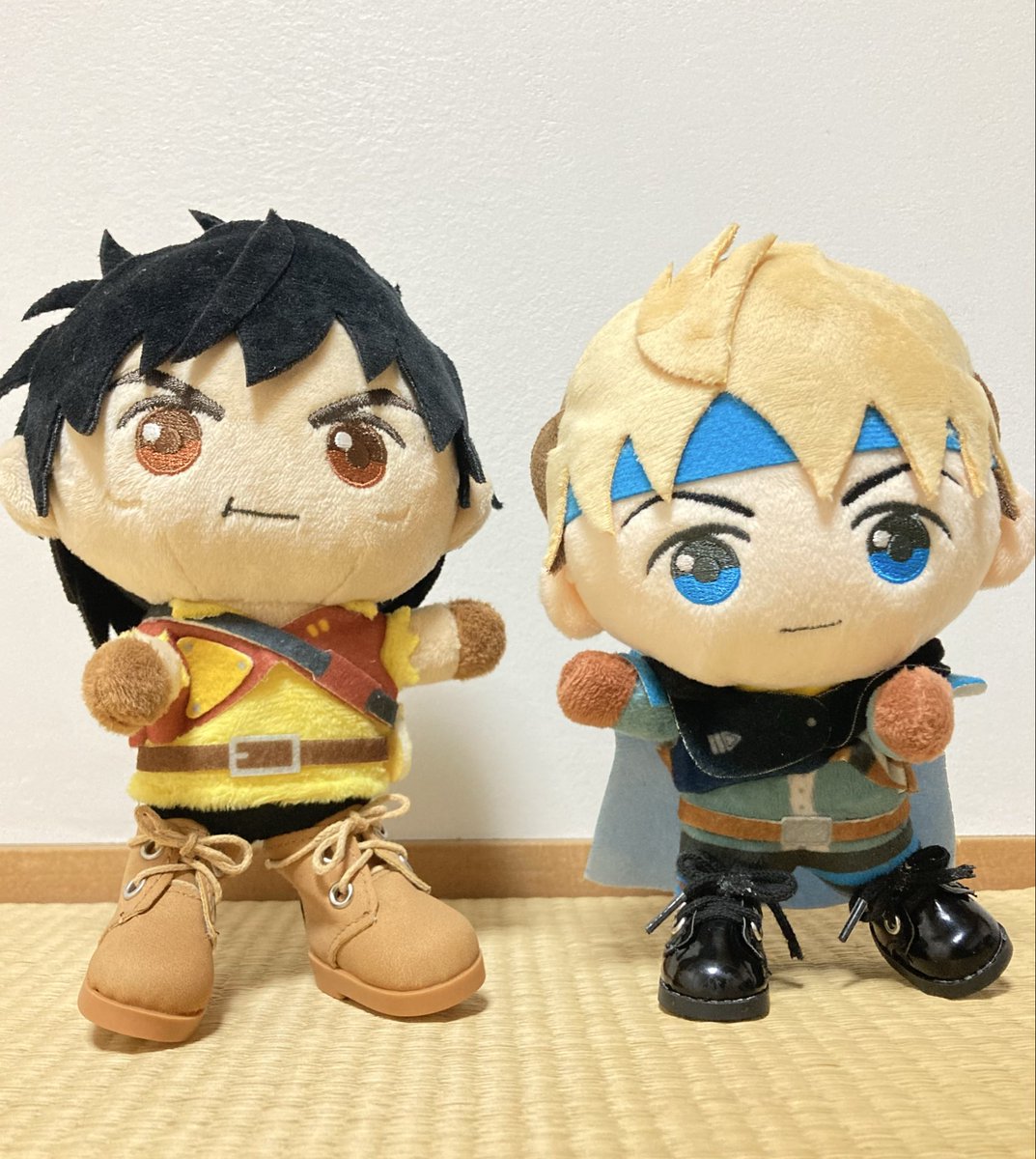 元気なぬい🐻⚡️
ビクトールの靴ひもをゲーム風にできたので満足✨