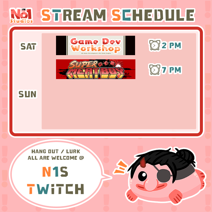 dennis_jar's tweet photo. It's been a week since we started the new content work. It's not perfect, but we're determined to keep improving! Here's the latest news and upcoming stuff at N1S!

More details can be found on the much improved N1S Upcast #002 on our Twitch/YT Channel. https://t.co/ta9kfR6S2p