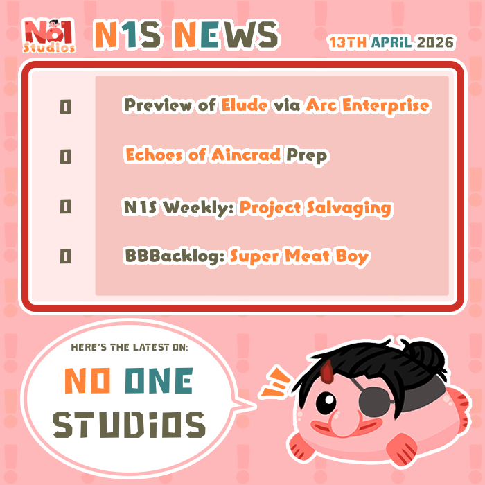 dennis_jar's tweet photo. It's been a week since we started the new content work. It's not perfect, but we're determined to keep improving! Here's the latest news and upcoming stuff at N1S!

More details can be found on the much improved N1S Upcast #002 on our Twitch/YT Channel. https://t.co/ta9kfR6S2p