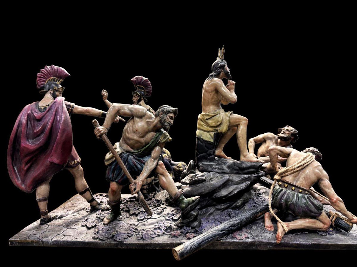CalleFeria_'s tweet photo. Propuesta de misterio de Alvaro Abrines para el paso de Nuestro Padre Jesús de las Penas de la Hermandad de la Estrella de Triana. 

Vía: el foro cofrade. @ElForoCofrade 

¿Opiniones? https://t.co/O8pdLnPIWx