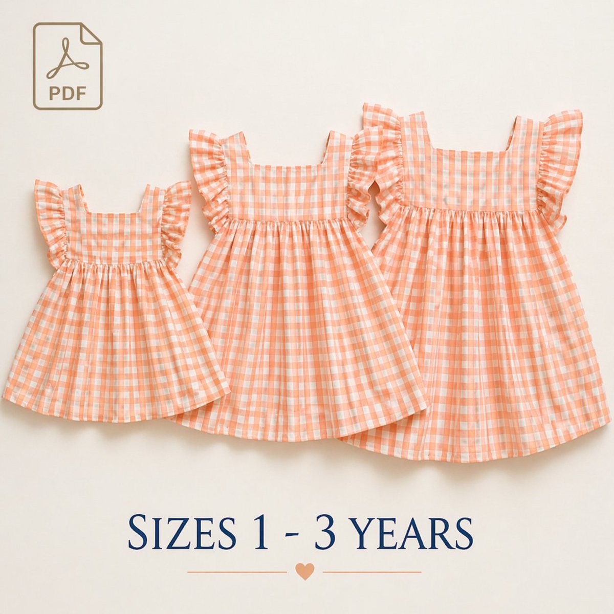 KBDigitalCraft's tweet image. New PDF sewing pattern just added ✨

Square neck toddler dress with flutter sleeves and a gathered skirt — beginner friendly and easy to sew. 
etsy.com/listing/448789…
#SewingPattern #PDFPattern #ToddlerDressPattern #GirlsDressPattern #DigitalDownload #BeginnerSewing