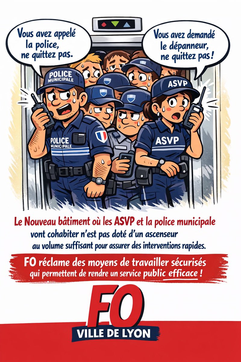 FO Police Municipale de Lyon (@fo_lyon) on Twitter photo 