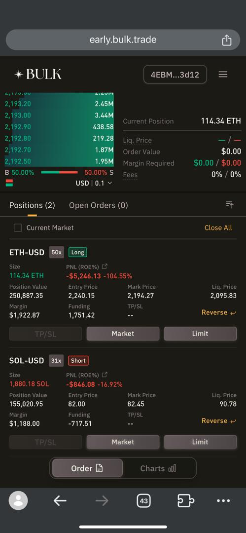 just wrapped up some time on the <a href="/bulktrade/">BULK</a>  testnet

 honestly, it felt so smooth I almost forgot I was using fake money. 

opening and closing trades was quick and simple no frustrating waits or clunky steps. 

as someone who usually gets nervous with new platforms, I actually
