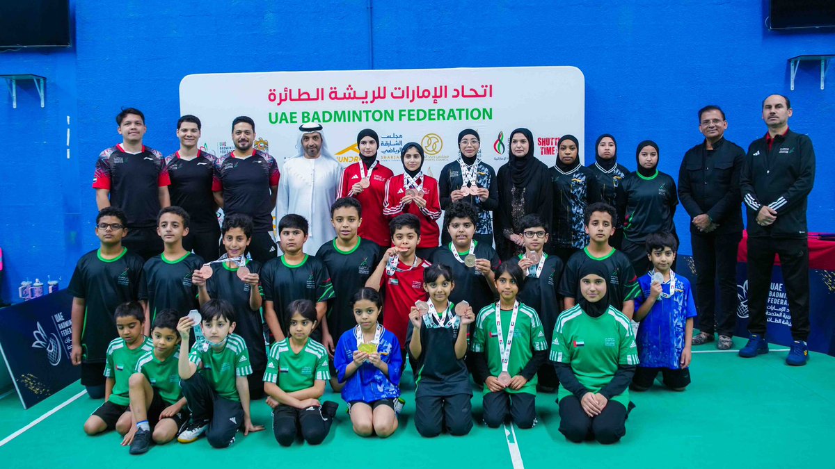 abudhabirc's tweet photo. نادي أبوظبي لألعاب المضرب يتألق في بطولة الدولة الثانية للريشة الطائرة 2026 بالشارقة، محققًا 15 ميدالية (2 ذهب، 2 فضة، 11 برونز). إنجاز يعكس تطور اللاعبين ويعزز مكانة النادي بين أبرز أندية الدولة🌟. https://t.co/tWWGCF1Kbe