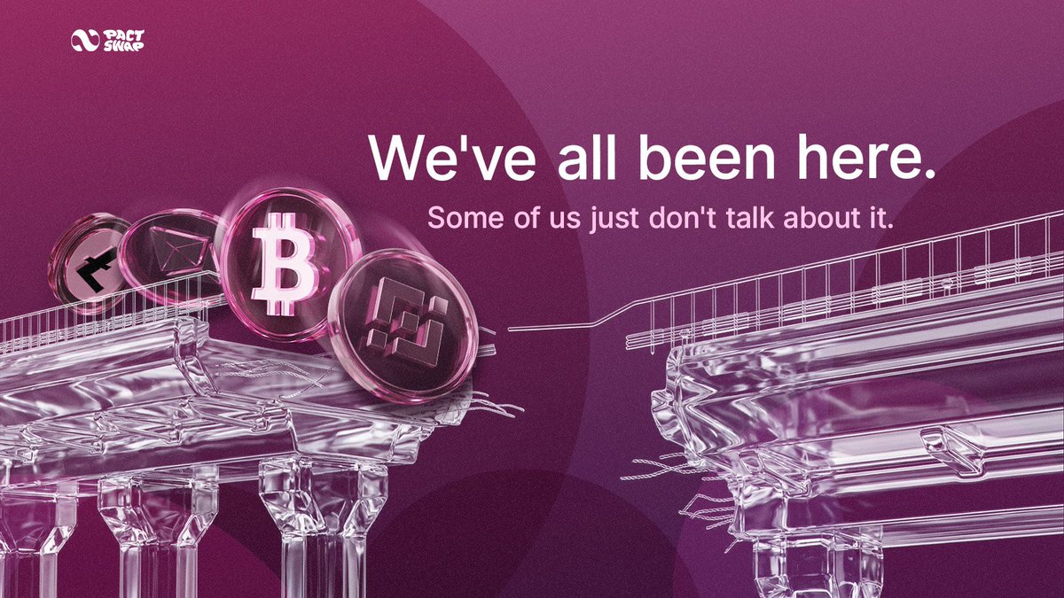 What's the most annoying part of moving assets cross-chain?

A) The fees
B) The wait time
C) Not knowing if your funds will arrive
D) All of the above

Spoiler: Pact fixes all four.

But we want to hear your horror stories, so drop them below 👇🏻