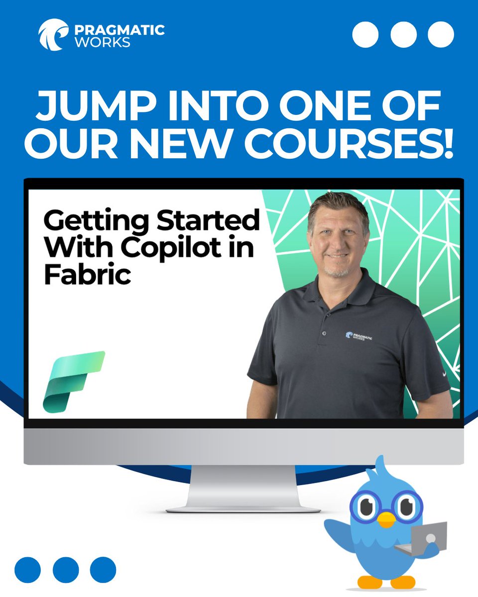 PragmaticWorks's tweet image. [NEW COURSES] We’ve added four new courses to our On-Demand Learning library. Check out our entire library with hundreds of courses to see how you can take the next step with your skills and career. #PragmaticWorks #MicrosoftPartner
View these courses: prag.works/courses-sm