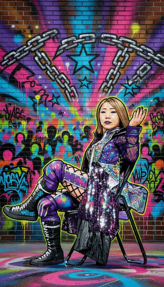 takasan_axcel's tweet photo. DASH・チサコさん
ストリートアートver
バンクシー風ver
#dashchisako
#hardcorequeen
#SENJO https://t.co/fDDWEXVgvM