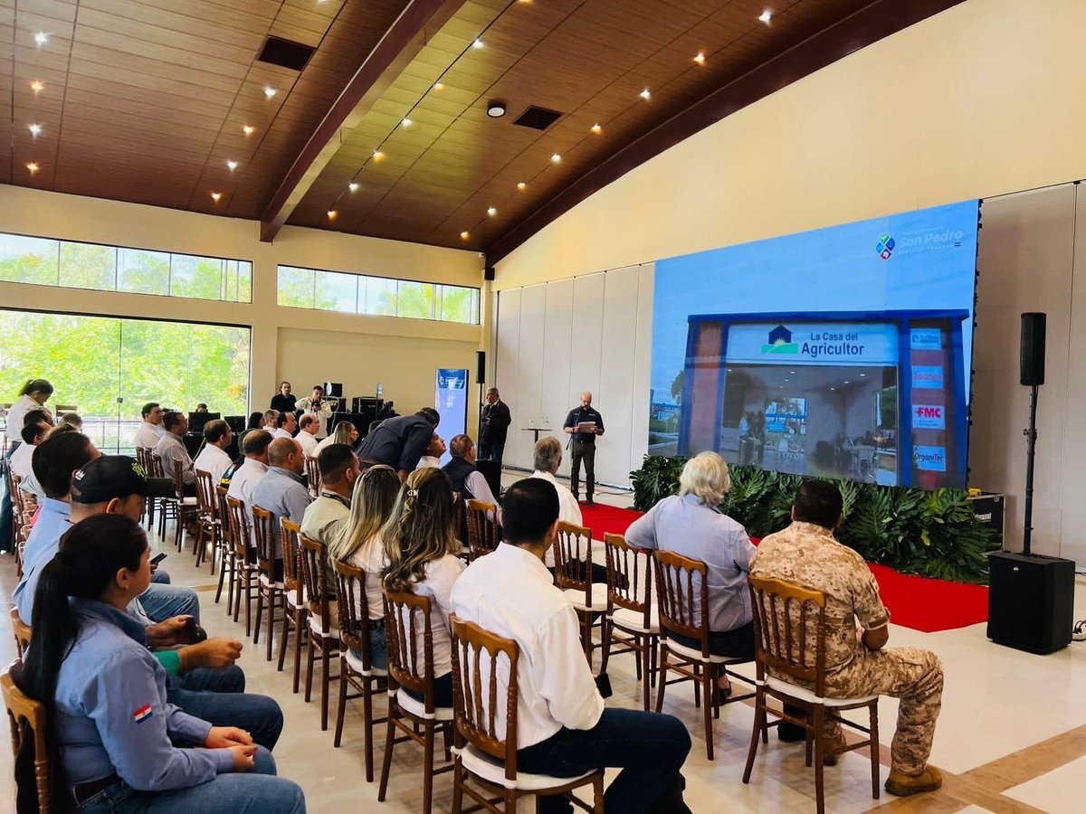 tvcamarapy's tweet image. El diputado Leonardo Saiz (ANR-San Pedro), participó del lanzamiento de la Feria Agropecuaria de San Pedro (FASP) 2026,  la cual se perfila como uno de los principales eventos del sector y se desarrollará en el departamento de San Pedro, reuniendo a figuras clave del ámbito