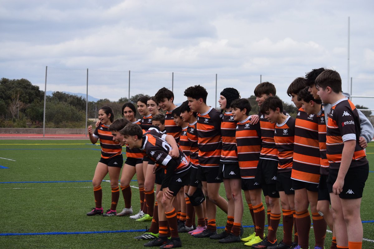 GetafeCR's tweet photo. 🟧 U14 GETAFE CR 🟫

🏆 Semifinal Bronce
🏉 Majadahonda - Getafe CR
🏟️ Universidad Alfonso X | Villanueva de la Cañada (Madrid)

📸 Silvia Gallego
🔗 https://t.co/wHFsMRLab1

#getafe #rugby #leganes #parla #pinto https://t.co/OTMk0dskkd