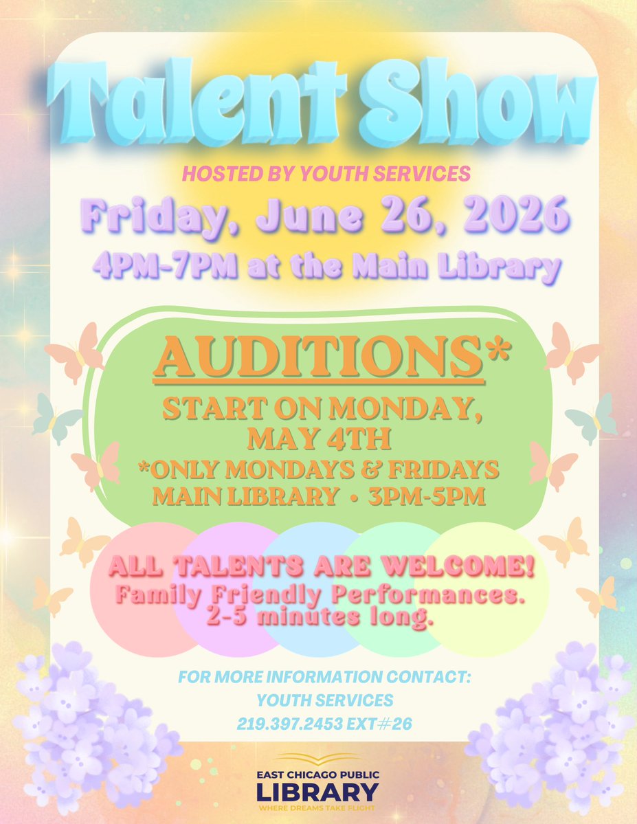 East Chicago Public Library tweet media