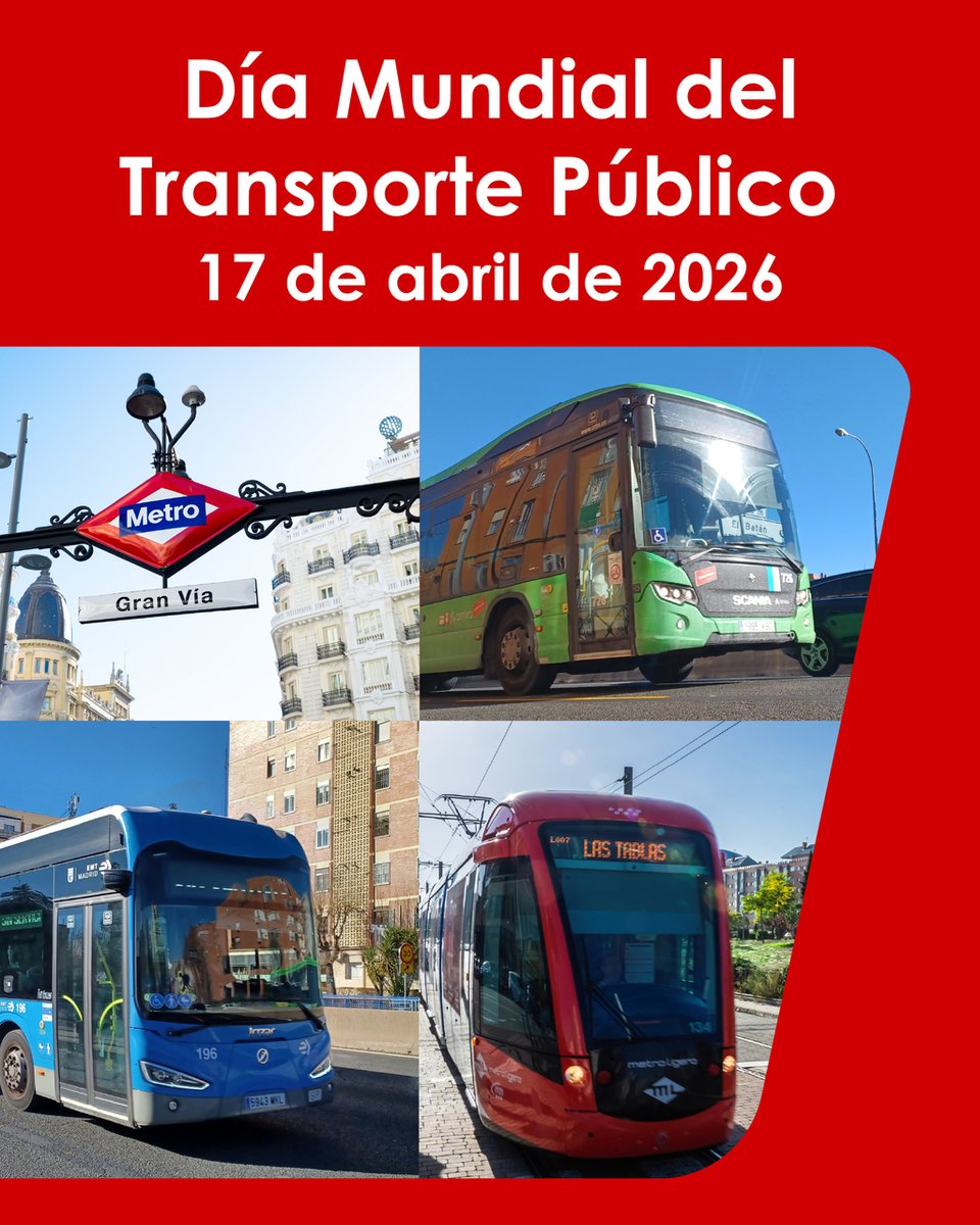 Consorcio Regional de Transportes de Madrid tweet media