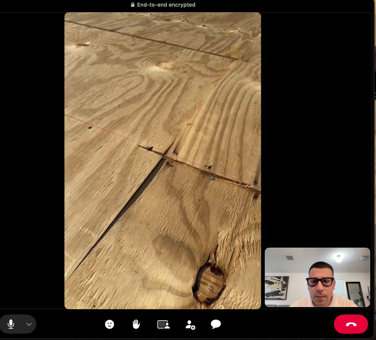 NoRiskNoParty's tweet image. GC calls me and says the new 5,000 square foot mansion is ready for the metal roof install.

I tell him cool. I’ll send my guys to do the cut list.

My crew gets there and starts texting me photos like a horror movie.

Plywood seams misaligned.
Trusses bent.
Nails sticking out.