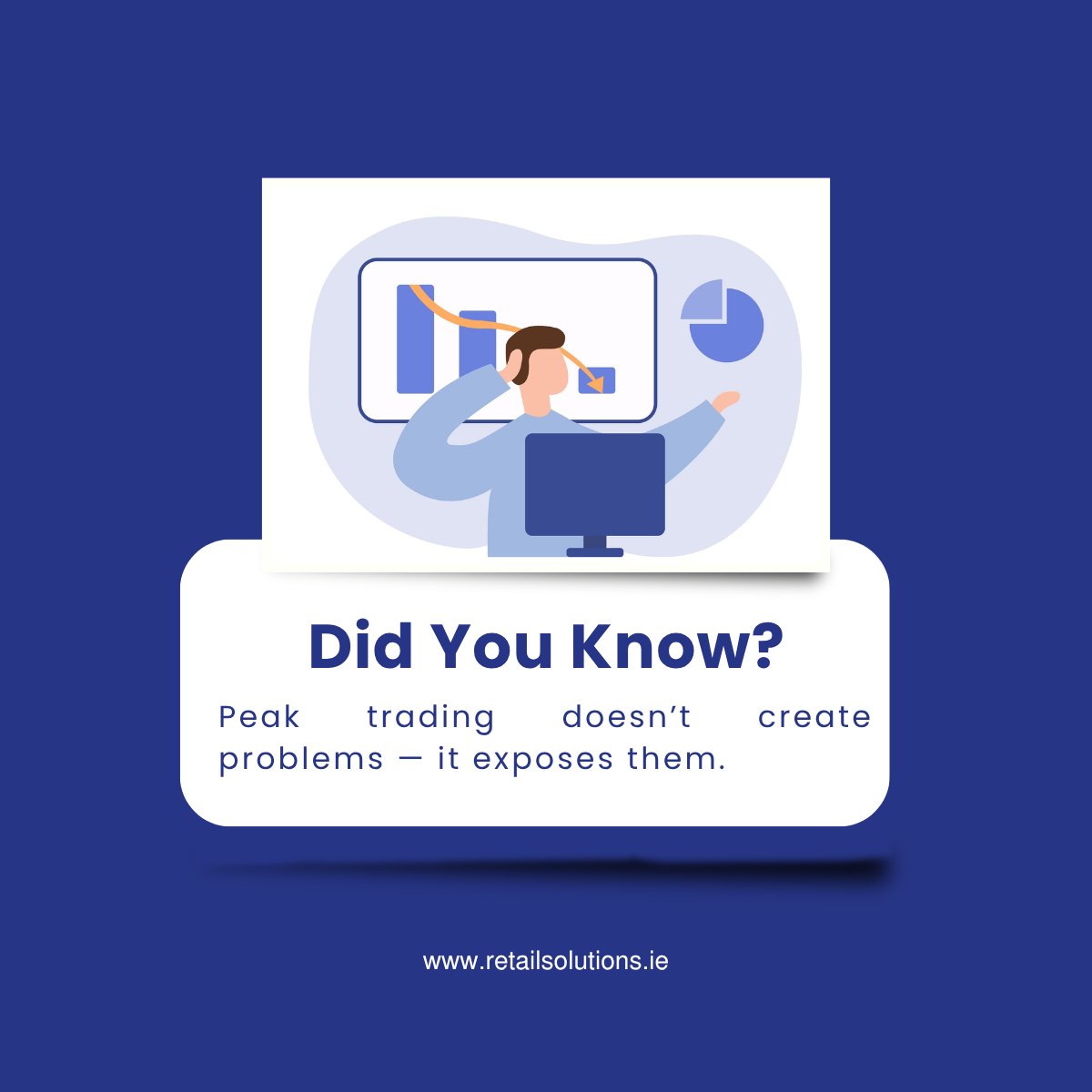Peak trading exposing gaps in your business?

Stock issues. Poor visibility. Missed margin.

We turn that into insight you can act on.

📞 093 23900
📧 contact@retailsolutions.ie