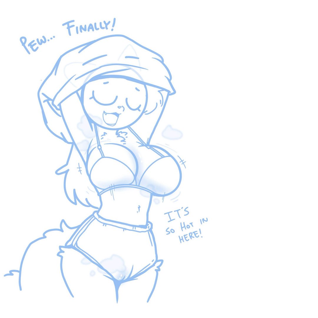 Nicky wolf (commission closed) tweet media