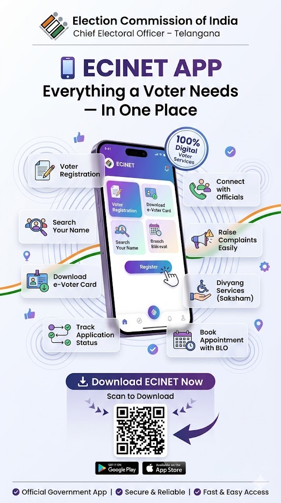 Chief Electoral Officer Telangana tweet media