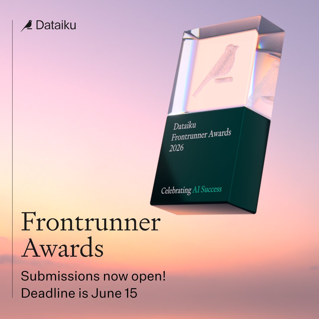 Dataiku tweet media