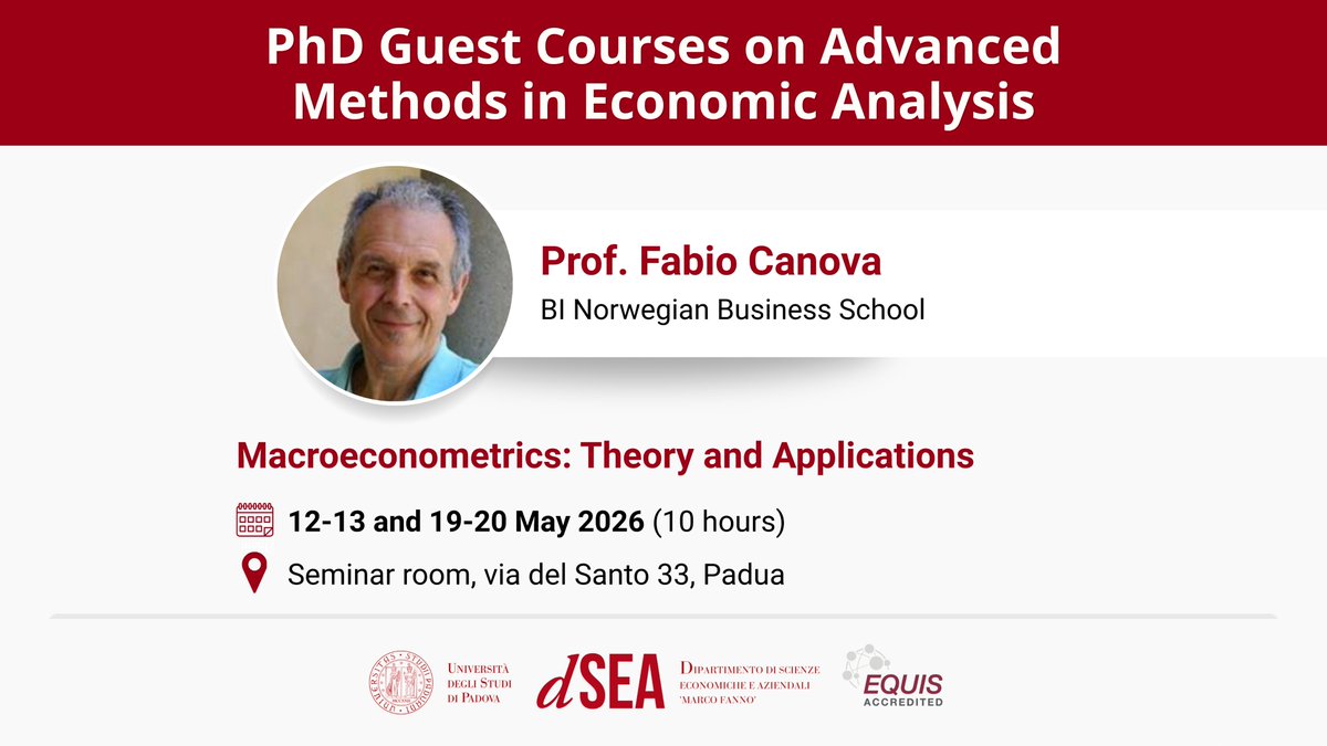 Dipartimento Scienze economiche aziendali - Unipd tweet media