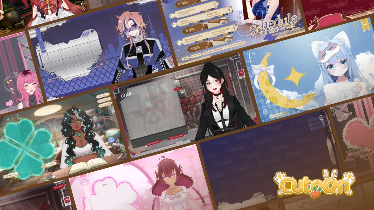 cutoonthebunny_'s tweet photo. ‣「 VGEN COMMISSION OPEN 」✨

hellooo, I'm Cutoon! 🐰🥕 

I'm a visual designer that likes to work with vtubers on many different projects! If you like my works please visit my vgen for more info about my comms! 🧡

🎨 https://t.co/85oY2NWe6w

#VGenOpen #VGenComm https://t.co/yLVcLIGCwo