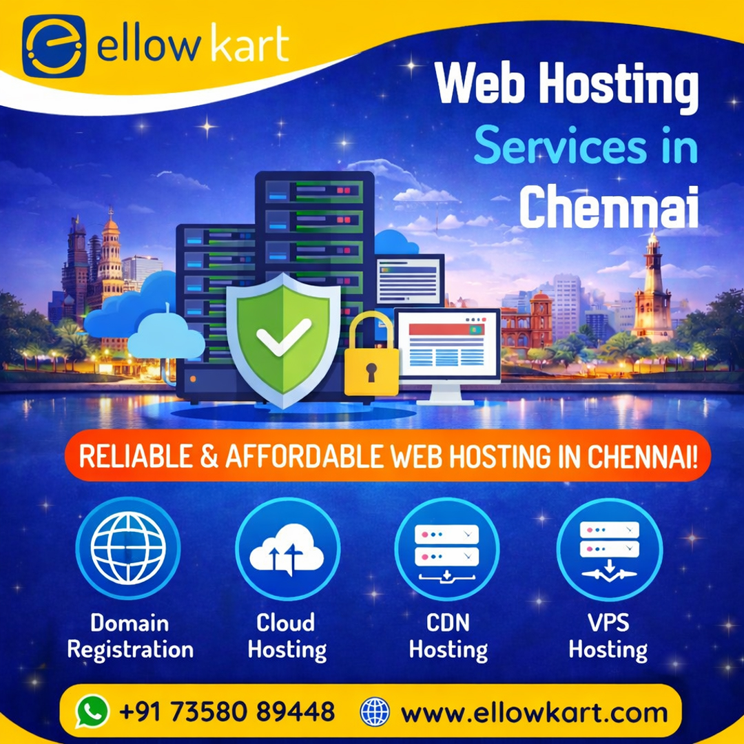 ellowkart's tweet photo. 🚀 Web Hosting Services in Chennai by Ellowkart 🌐

📞 +91 73580 89448
🌐 https://t.co/s9ScoUaKZc

https://t.co/fL6qnASYhR

#WebHostingChennai #Ellowkart #WebHostingServices #ChennaiBusiness #DomainHosting #CloudHosting #VPSHosting #WebsiteHosting #DigitalBusiness #StartupIndia https://t.co/xDCykYVu2R